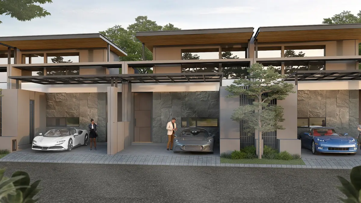 ELEGAN: Tipe rumah terbaru bernama Aluna di Kahuripan Nirwana.