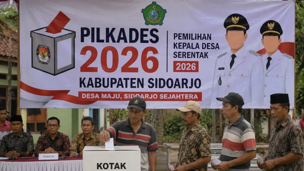 AI/RADAR SIDOARJO
POLEMIK: Pilkades 2026 di Sidoarjo.