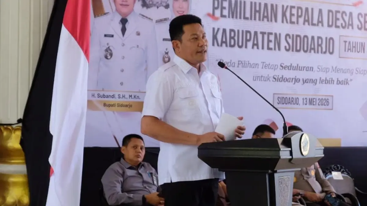 Bupati Sidoarjo Subandi.