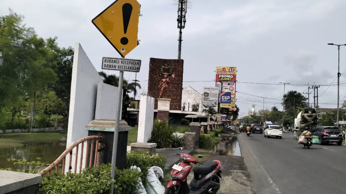 DIKEBUT: Kawasan Gedangan yang nantinya ikut terdampak pembebasan lahan Flyover Gedangan.
