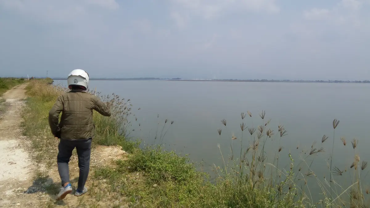 BENCANA: Semburan lumpur Porong Sidoarjo kini sudah seperti lautan. (DIKY SANSIRI/RADAR SIDOARJO)