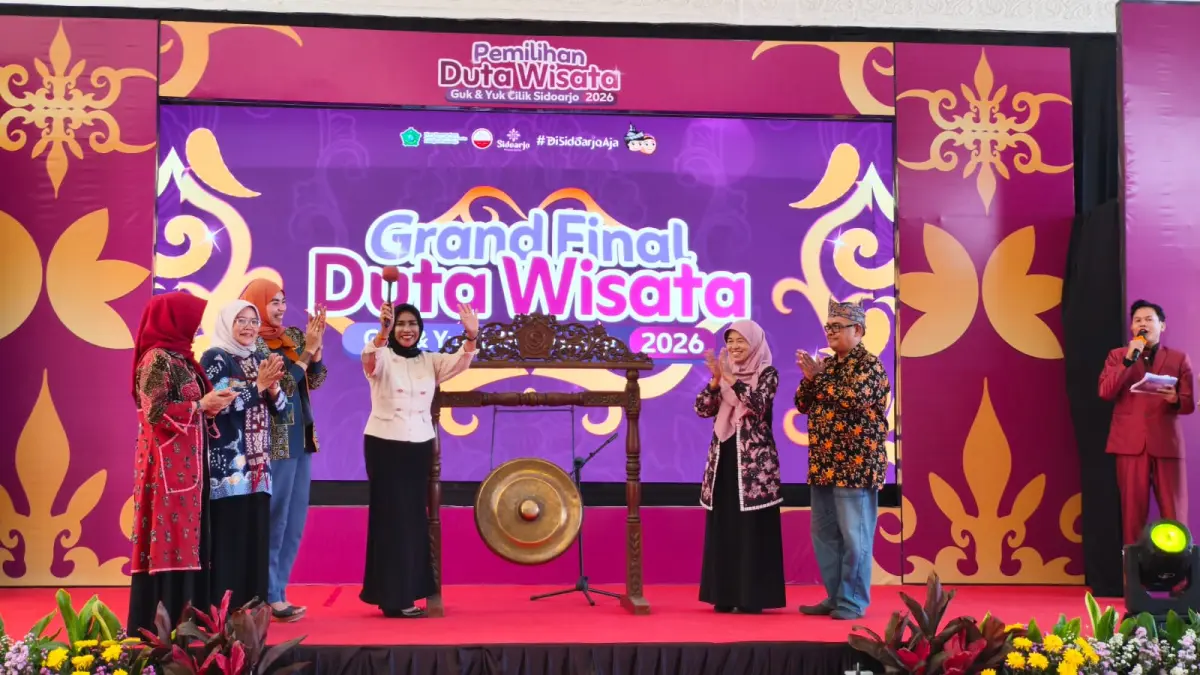 POTENSI: Wakil Bupati Sidoarjo Mimik Idayana berharap Guk Yuk Cilik Sidoarjo menjadi duta wisata muda untuk mempromosikan potensi wisata daerah.