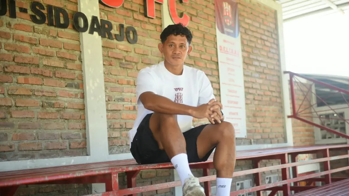Rizky Pellu. (Foto Deltras Sidoarjo)