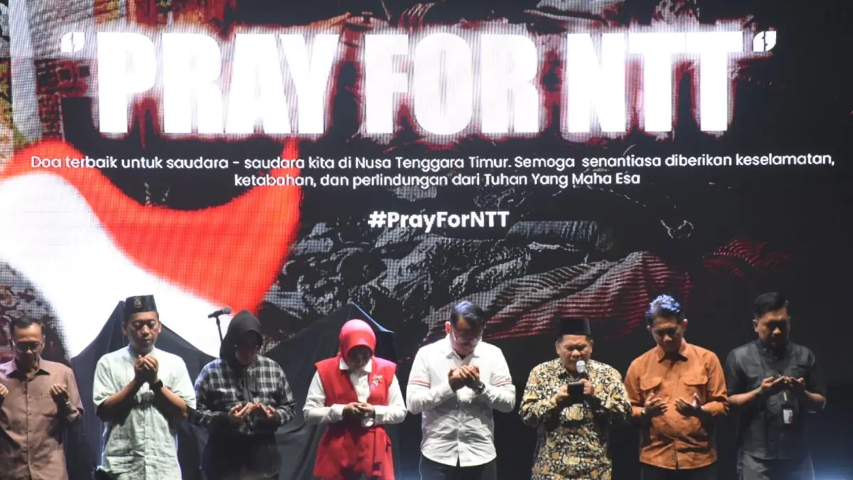 PEDULI: Pemkab Sidoarjo menggalang donasi untuk korban gempa NTT.