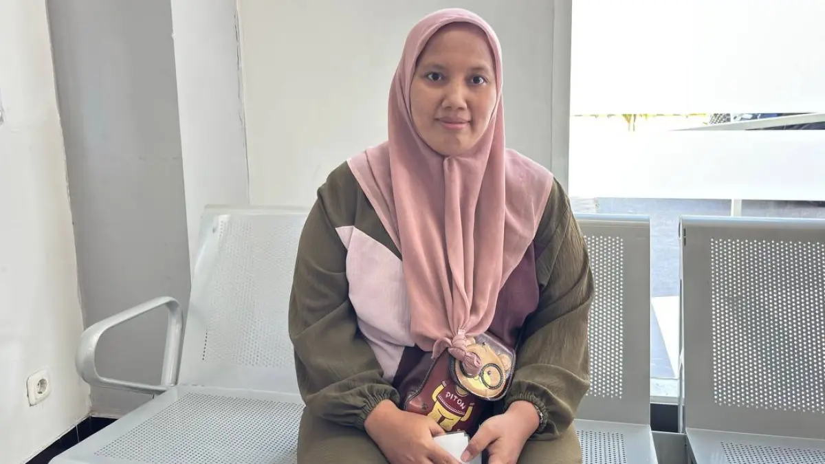 SENANG: Sebagai peserta Program Jaminan Kesehatan Nasional (JKN) dari segmen Penerima Bantuan Iuran Jaminan Kesehatan (PBI-JK), Ani merasakan langsung bagaimana kehadiran program tersebut.