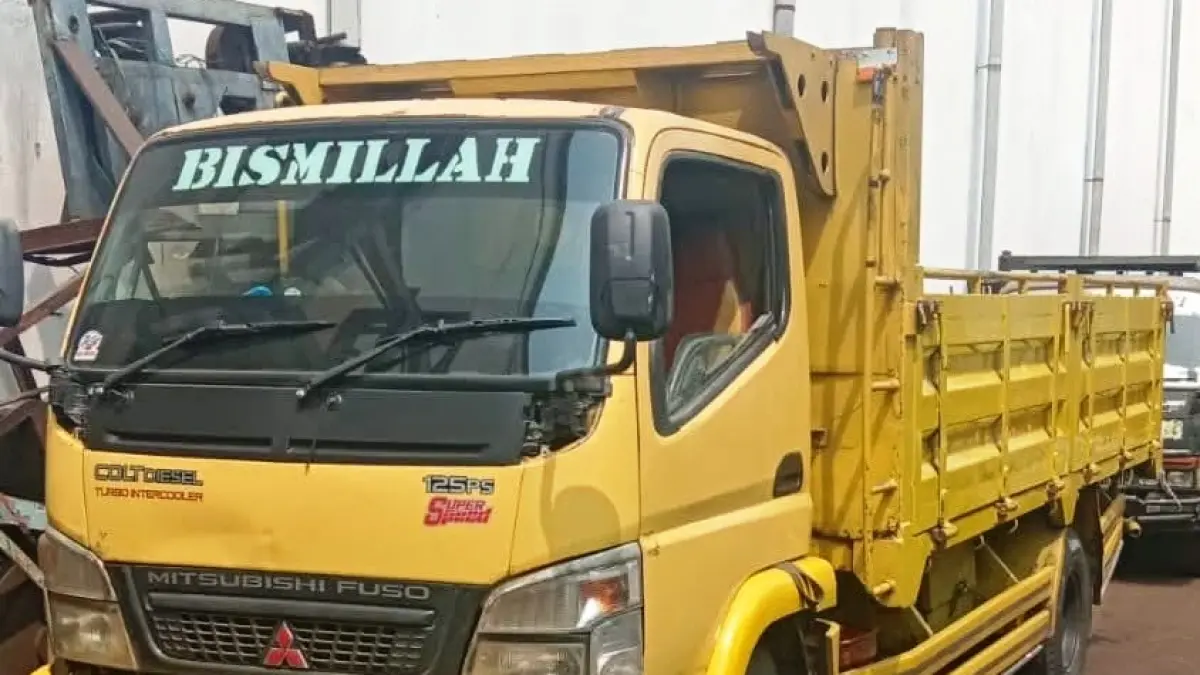 RAIB: Salah satu truk yang hilang.