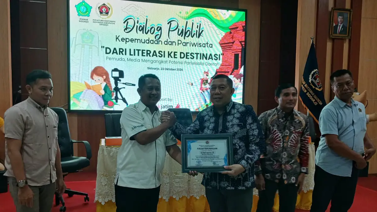 Dari Literasi ke Destinasi, PWI Sidoarjo Ajak Pemuda dan Media Angkat Wisata Delta 