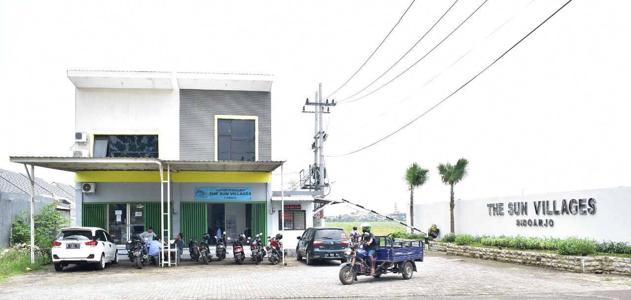 INDAH: Lokasi The Sun Villages Damarsi, Buduran, Sidoarjo.  (IST)