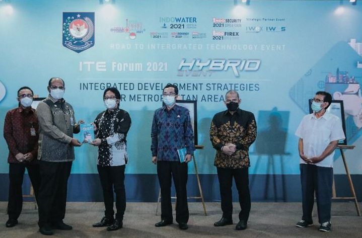 KOORDINASI: Untuk mengintegrasikan strategi pengembangan wilayah metropolitan, Kemendagri menyelenggarakan Integrated Technology Forum 2021.  (IST)