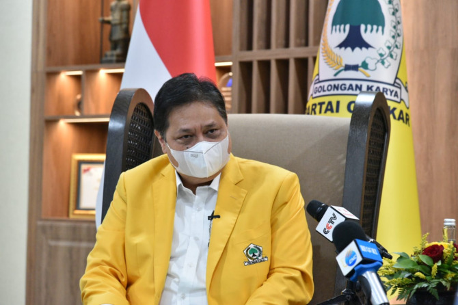 Ketua Umum Partai Golkar Airlangga Hartarto