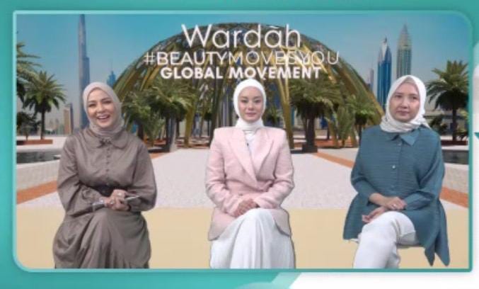 PEREMPUAN PEMBAWA PERUBAHAN: Virtual press conference mengenai #BeautyMovesYou Global Movement: Dubai yang digelar Wardah, Rabu (8/12). (IST)