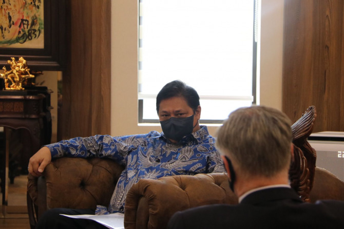 Menko Perekonomian Airlangga Hartarto