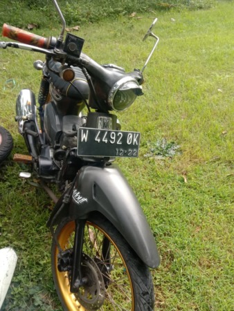 DIAMANKAN: Kendaraan yang terlibat kecelakaan.