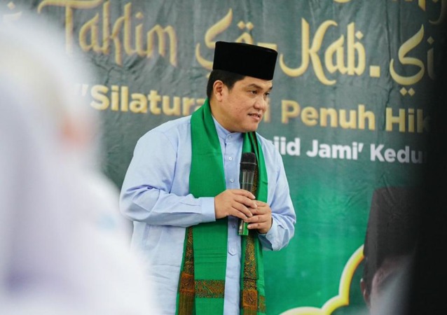 Menteri BUMN Erick Thohir