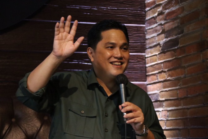 Menteri BUMN Erick Thohir