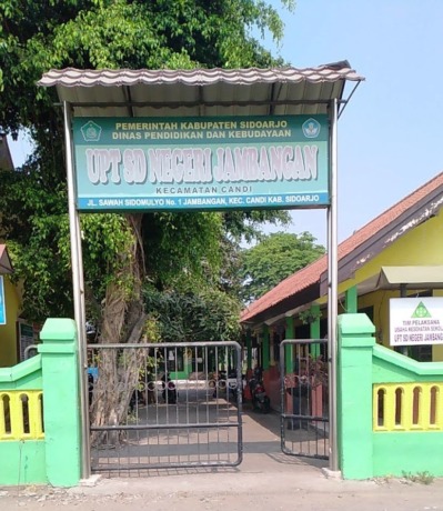 BAKAL DIPERBAIKI: Salah satu lokasi rehab barat sekolah rusak yang saat ini sedang dalam proses lelang.