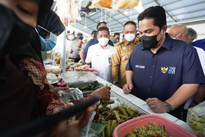 Menteri BUMN Erick Thohir