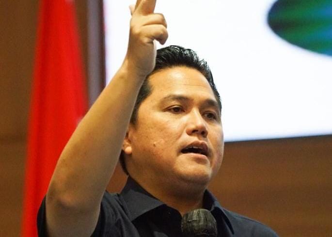 Menteri BUMN Erick Thohir