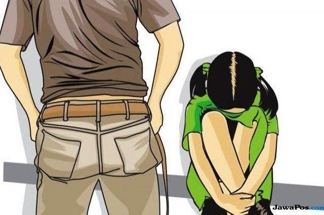 Ilustrasi pencabulan anak.