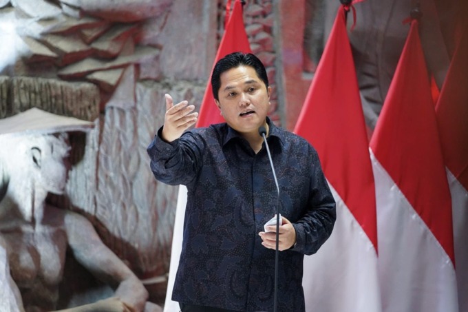 Menteri BUMN Erick Thohir