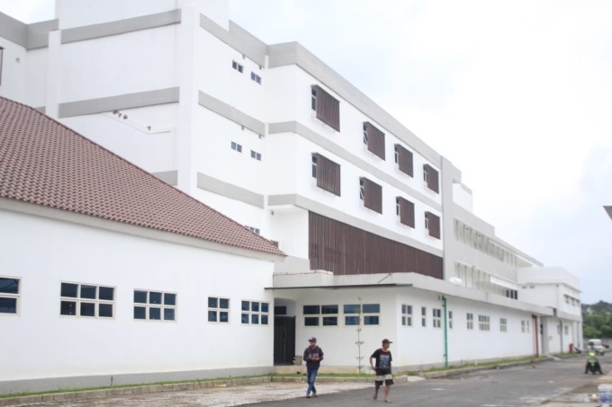 MAKIN LENGKAP: RSUD Sidoarjo Barat yang ada di Krian bakal ditambah fasilitasnya. (HENDRIK MUCHLISON/RADAR SIDOARJO)