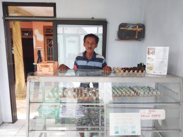 HASIL PRODUKSI: Telur asin yang berasal dari Kampoeng Bebek, Desa Kebonsari, Kecamatan Candi. (ADISSA AYU/RADAR SIDOARJO)