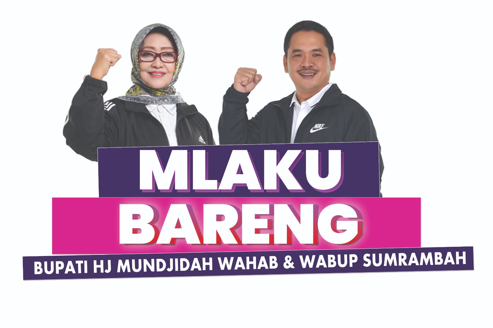 Event Mlaku bareng Bupati-Wabup Jombang kerjasama Jawa Pos Radar Jombang dan Pemkab Jombang