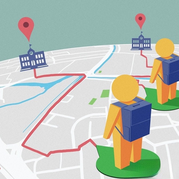 Ilustrasi zonasi pada PPDB