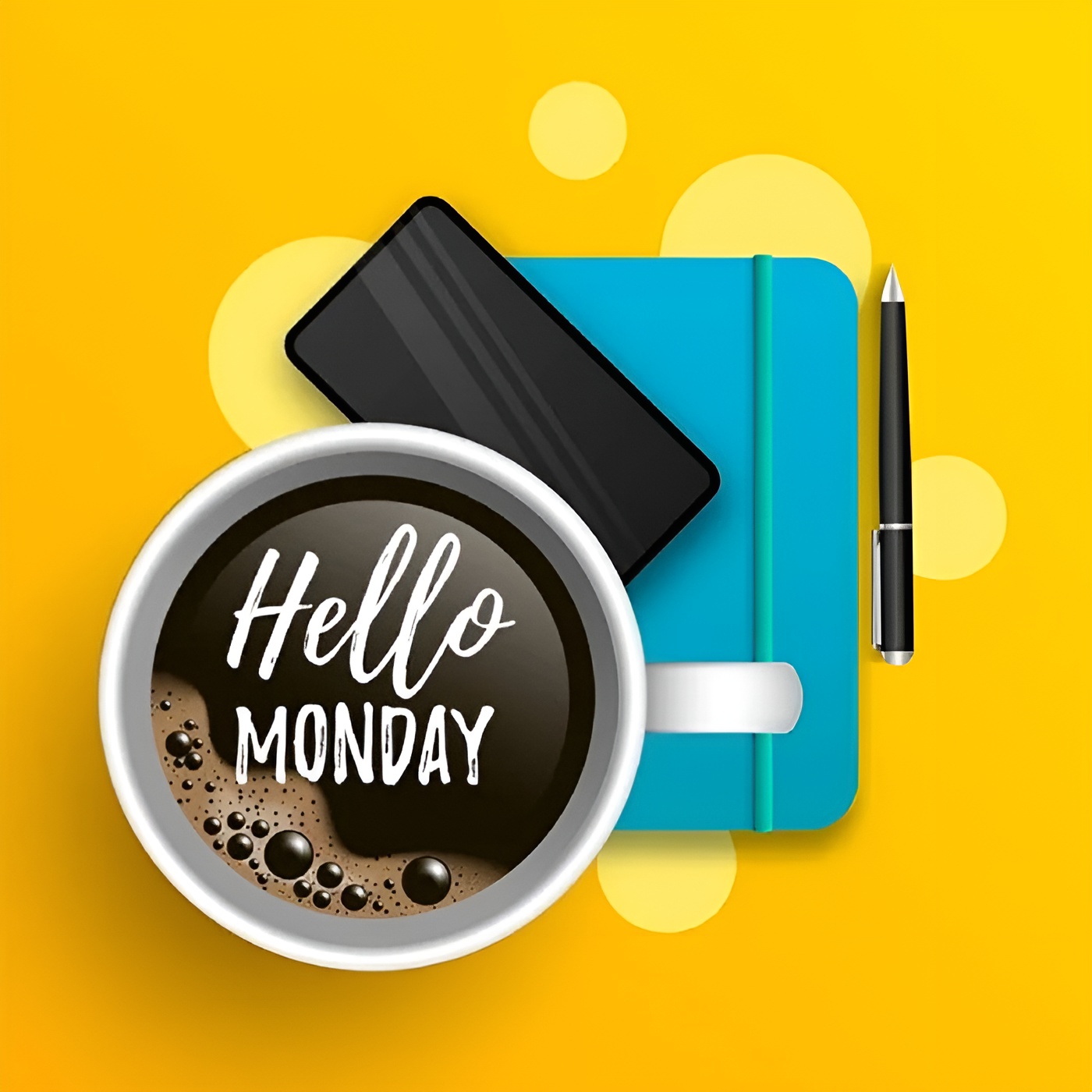 Ilustrasi Happy Monday