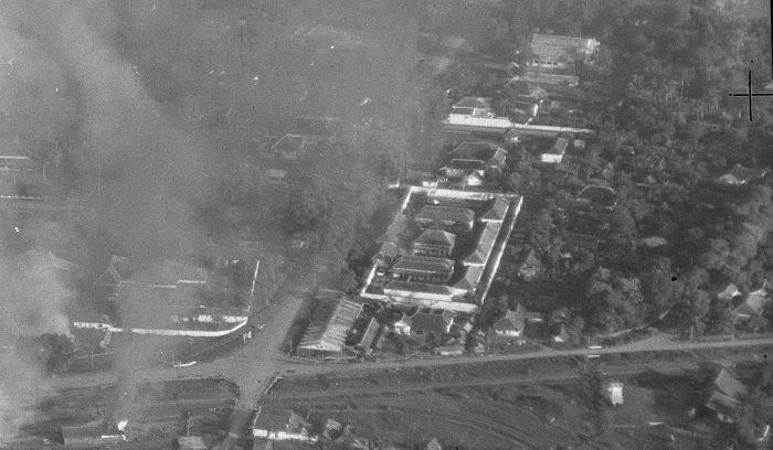 Kondisi Pasar Pon dan Lapas Jombang usai tragedi bumi hangus Desember tahun 1948