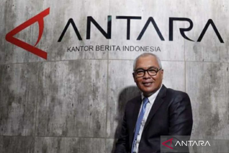 Direktur Utama Perusahaan Umum Lembaga Kantor Berita Nasional (Perum LKBN) ANTARA Akhmad Munir.