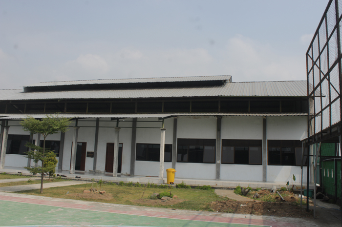 Bangunan di SMK Umamr Zahid Jombang ini dibangun menggunakan DAK Pemrprov Jatim tahun 2018