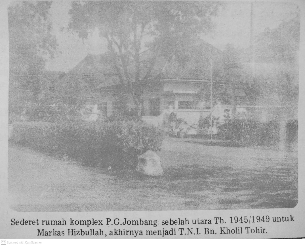 Rumah dinas di PG Djombang baru ini sempat jadi markas Hisbullah di Jombang