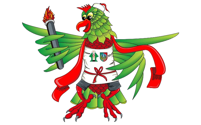 Logo dan maskot Porprov Jatim 2023 di Jombang