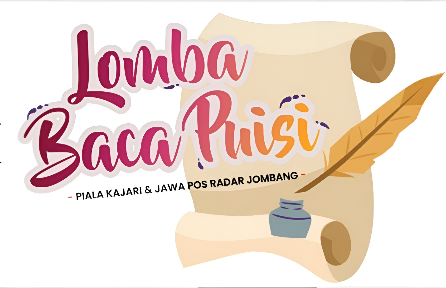 Ilustrasi lomba baca puisi piala Kajari Jombang