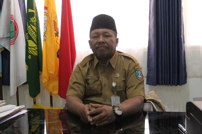 Kepala SMPN 2 Perak, Abdul Rohman