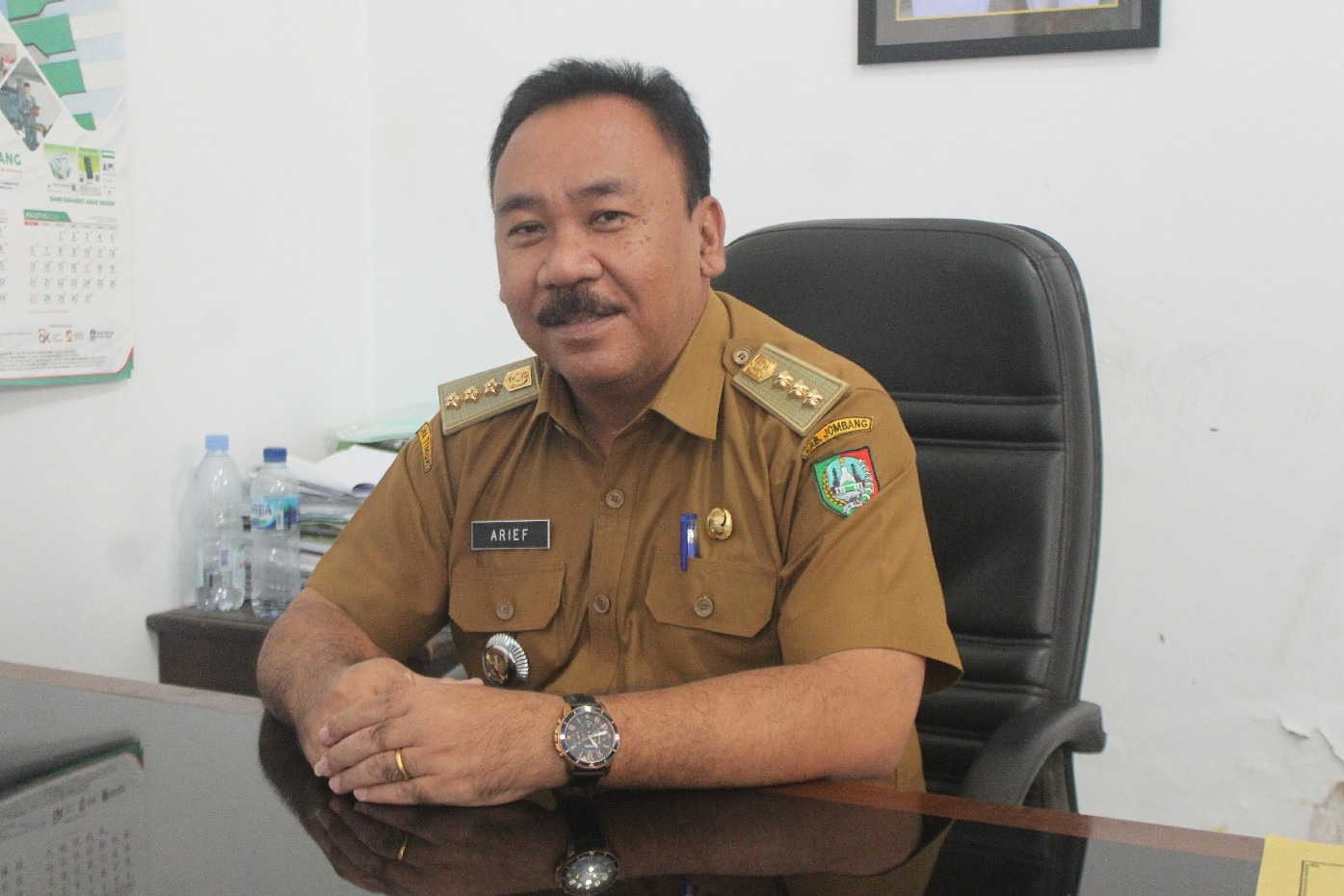 Arief Hidajat, Camat Gudo