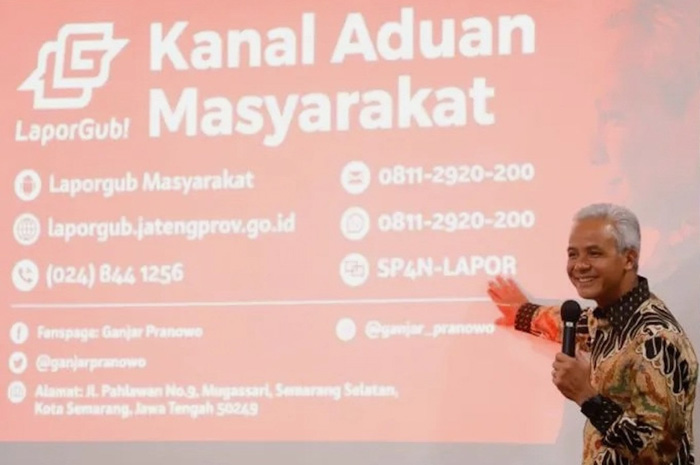 LaporGub! merupakan sistem yang diciptakan Ganjar Pranowo selama memimpin Jawa Tengah untuk menampung dan mengatasi persoalan masyarakat.