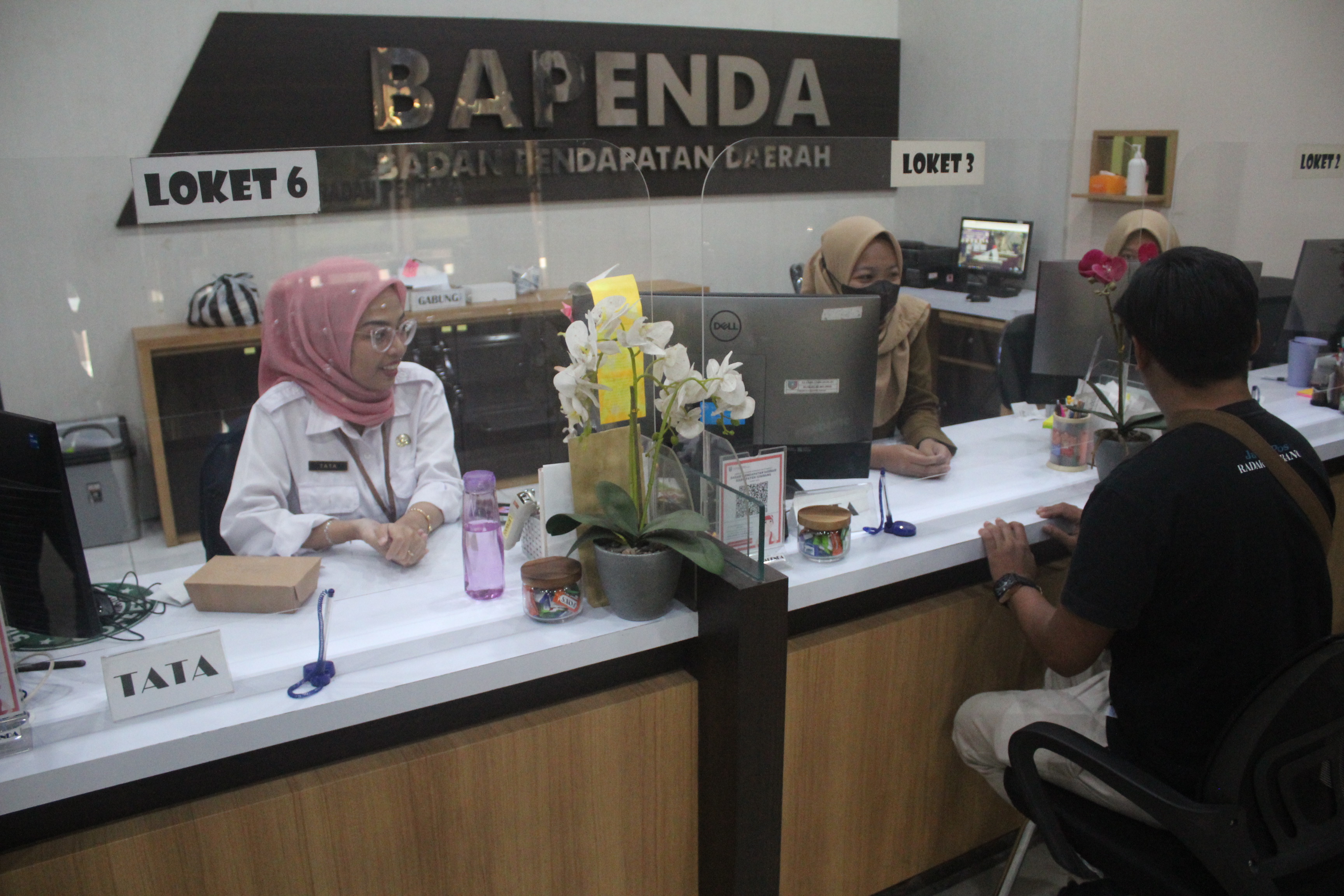 Pelayanan di Kantor Bapenda Jombang