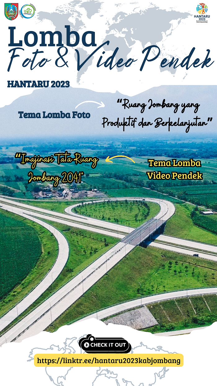 Ilustrasi lomba foto dan video pendek tata ruang yang digelar Dinas PUPR Kabupaten Jombang
