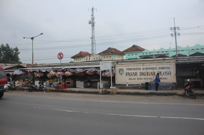 Kondisi Pasar Ploso Jombang yang tak jadi direhab tahun 2024 karena faktor anggaran