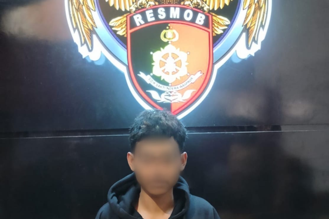 GA, pelaku pembacokan sekaligus gangster asal Bareng yang dibekuk Satreskrim Polres Jombang