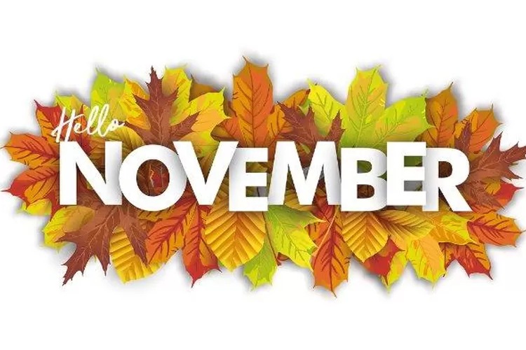 Ilustrasi bulan november