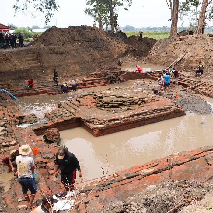 Petirtaan Sumberbeji di Desa Kesamben, Kecamatan Ngoro yang kini ditetapkan sebagai cagar budaya nasional