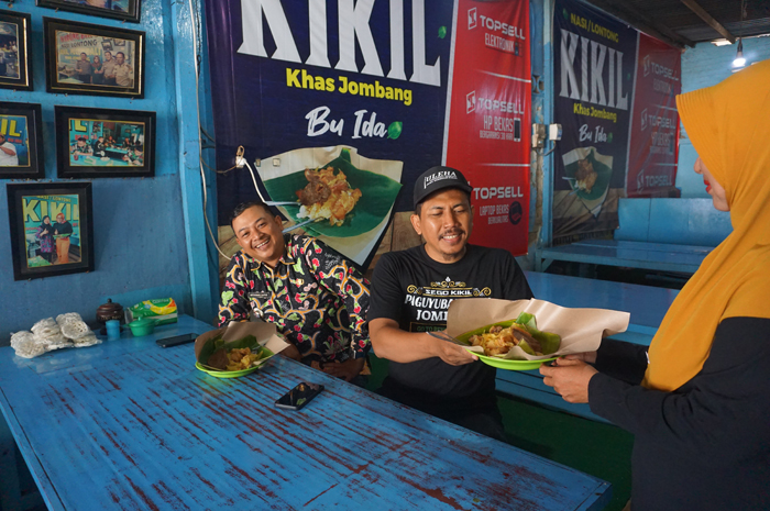 Sentra sego kikil yang kini jadi andalan Pemdes Balongbesuk