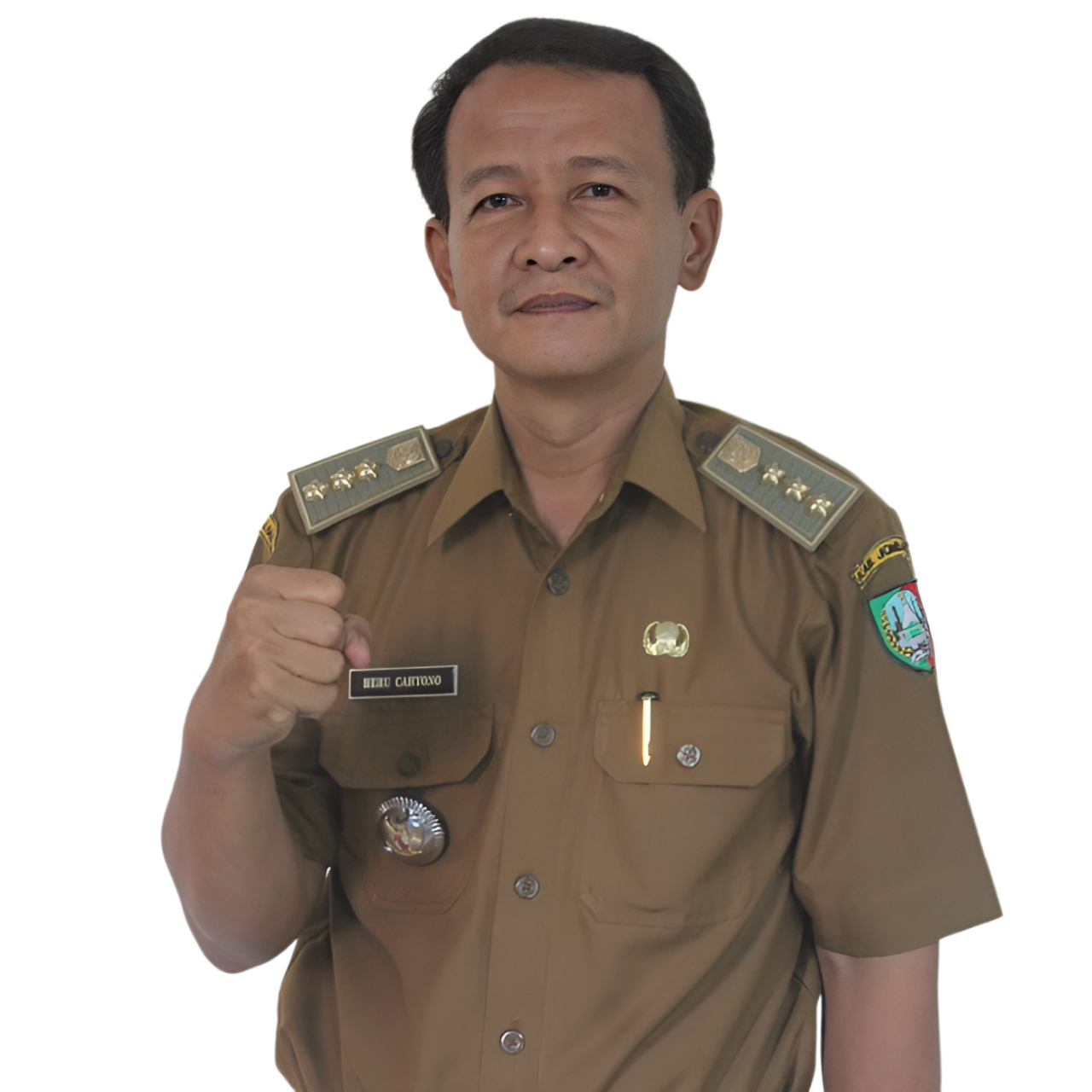 Heru Cahyono SSos MSi, Camat Sumobito