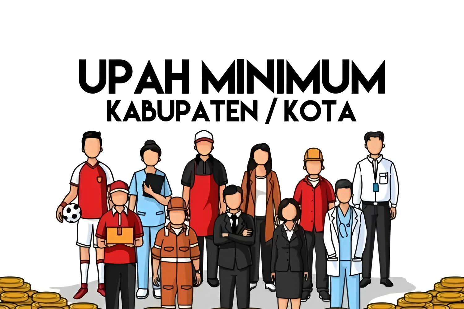Ilustrasi penetapan UMK Kabupaten/Kota