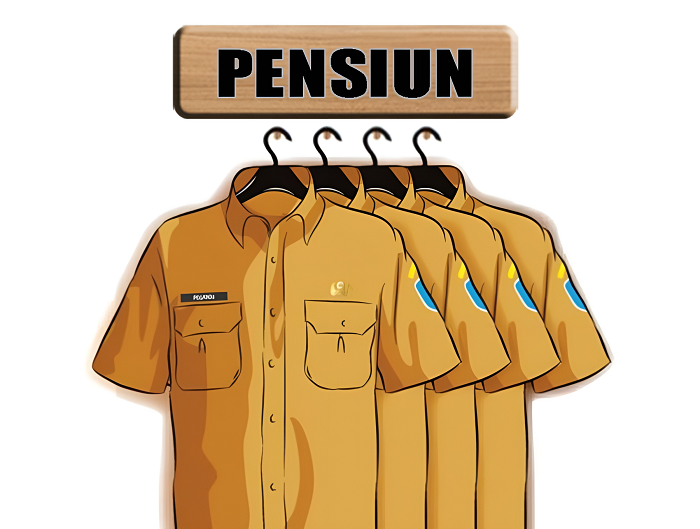 Ilustrasi Guru PNS dan ASN yang pensiun