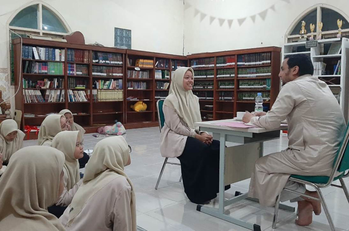 Santri MAN PK di MAN 4 Jombang saat sedang mengikutu kegiatan di madrasah dan di asrama.