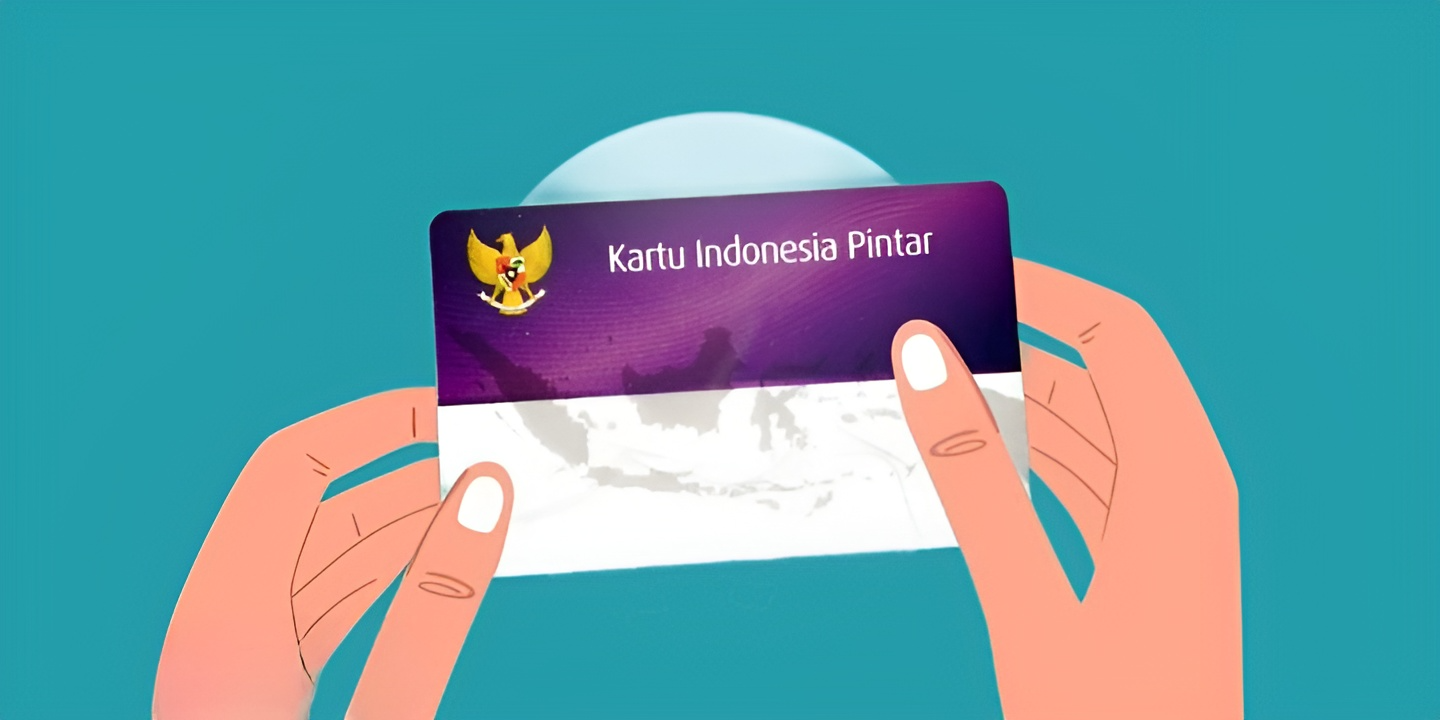 Ilustrasi kartu Indonesia Pintar